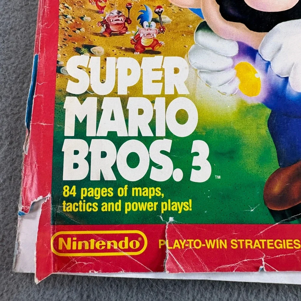 Nintendo Power Super Mario Bros 3 Strategy Guide Vol SG1 NP13 NES Vintage 1990